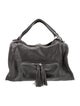 Sandro Leather Top Handle Bag