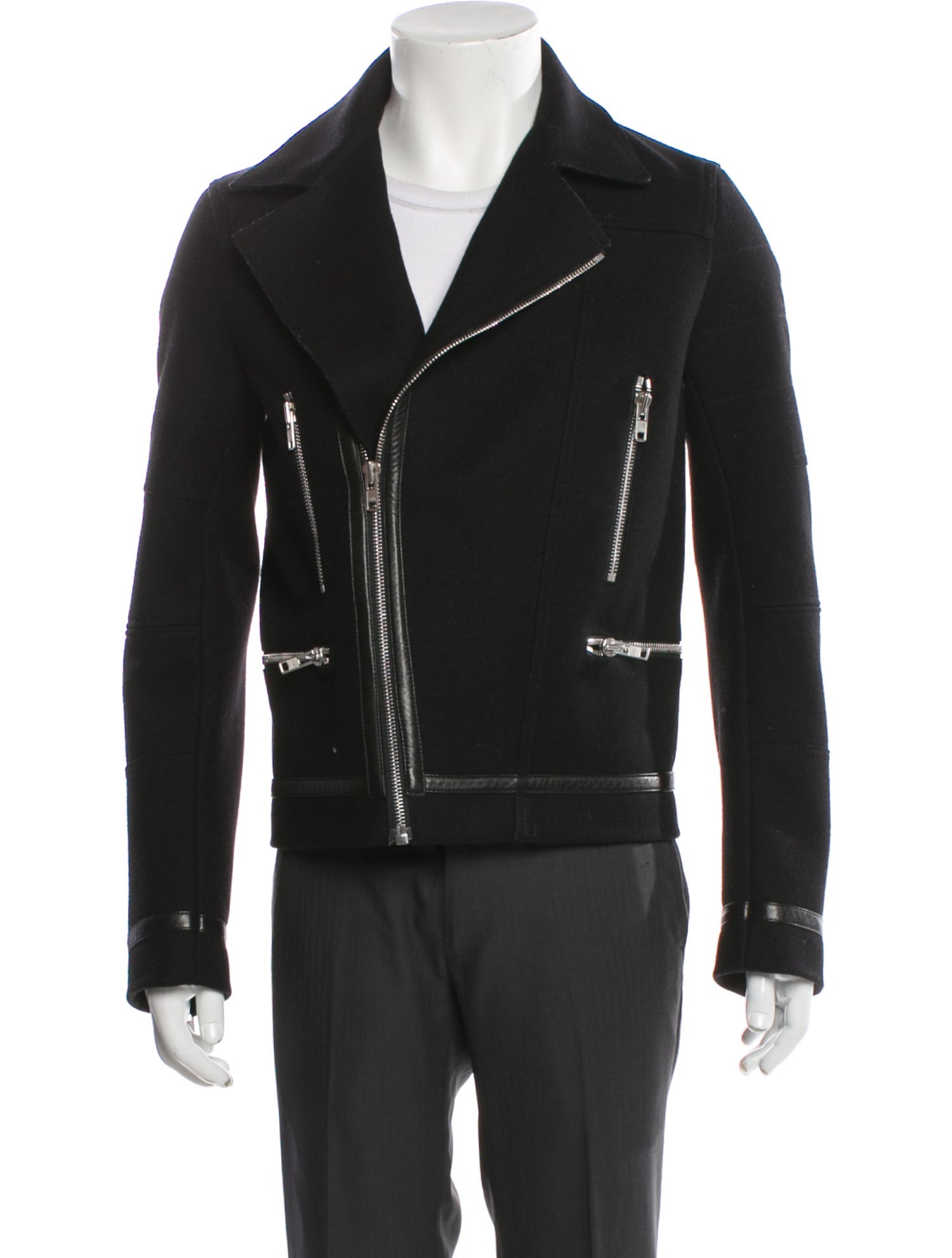 Sandro Wool Moto Jacket