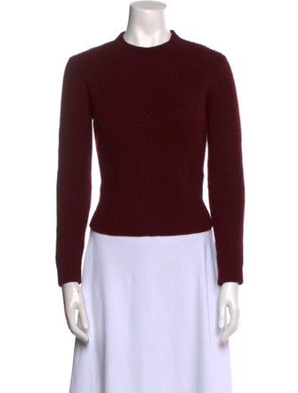 Sandro Merino Wool Crew Neck Sweater