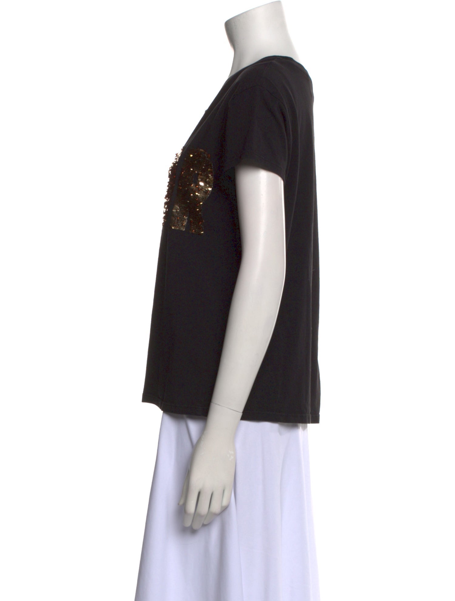 Sandro Crew Neck Short Sleeve T-Shirt