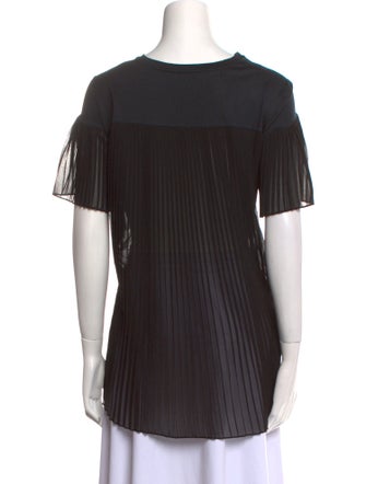 Sandro Bateau Neckline Short Sleeve T-Shirt