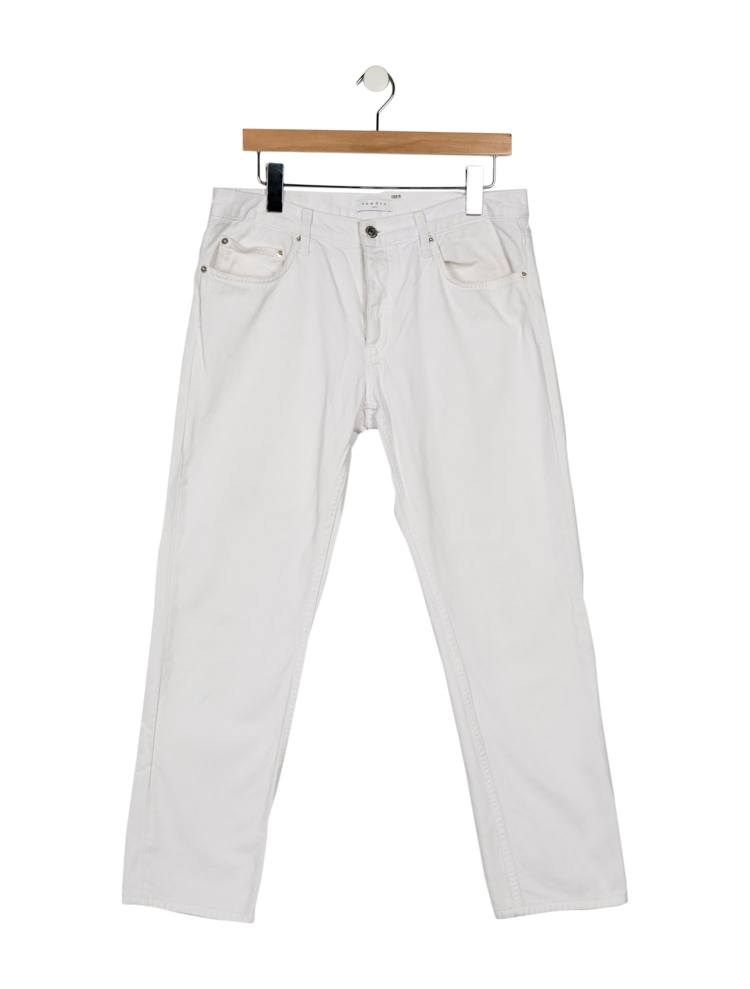 Sandro Straight-Leg Jeans