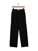 Sandro High-Rise Straight Leg Jeans