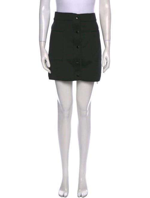 Sandro Scalloped Accent Mini Skirt