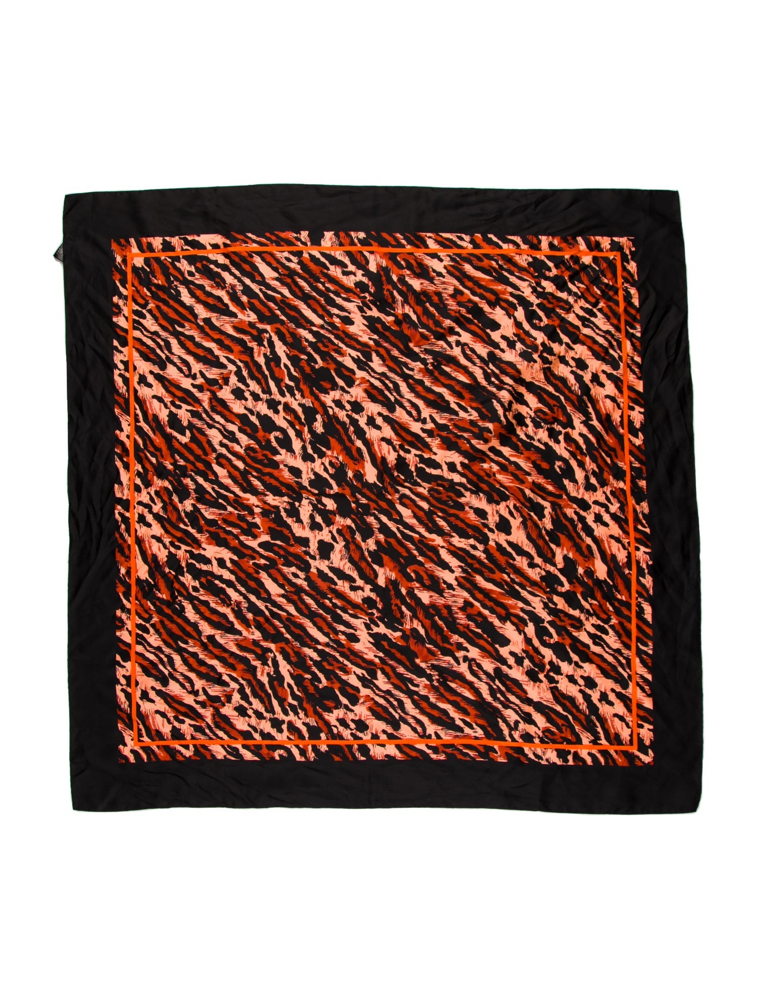 Sandro Silk Printed Scarf