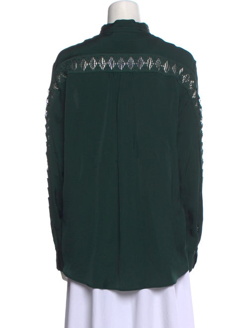 Sandro Mock Neck Long Sleeve Sweatshirt