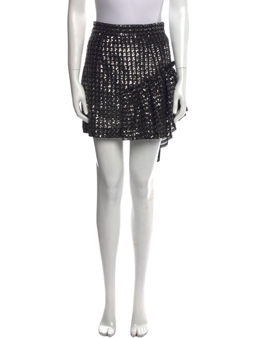Sandro Sequin Embellishments Knee-Length Skirt