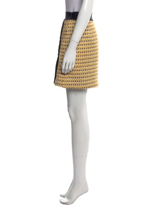 Sandro Printed Mini Skirt