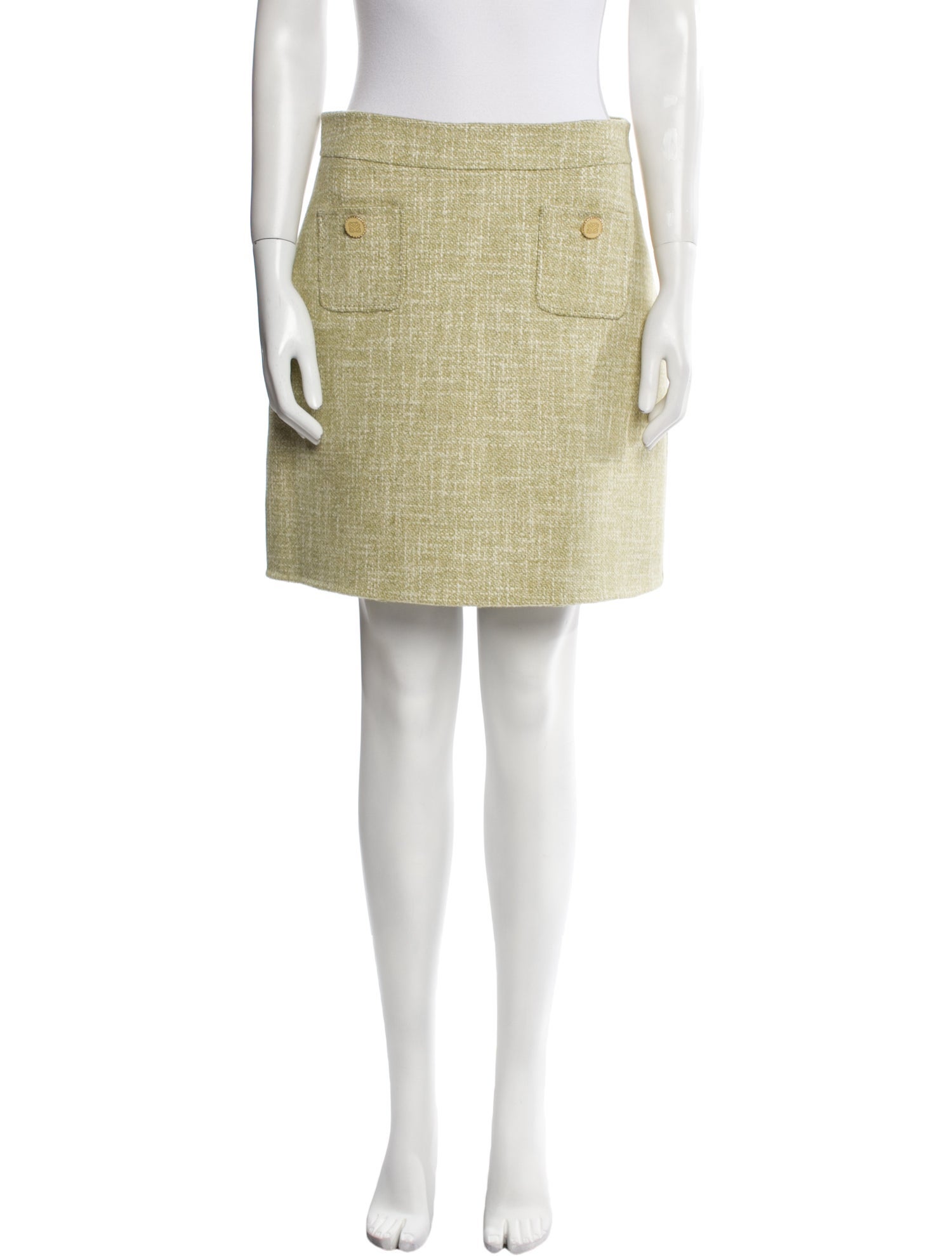Sandro Wool Mini Skirt