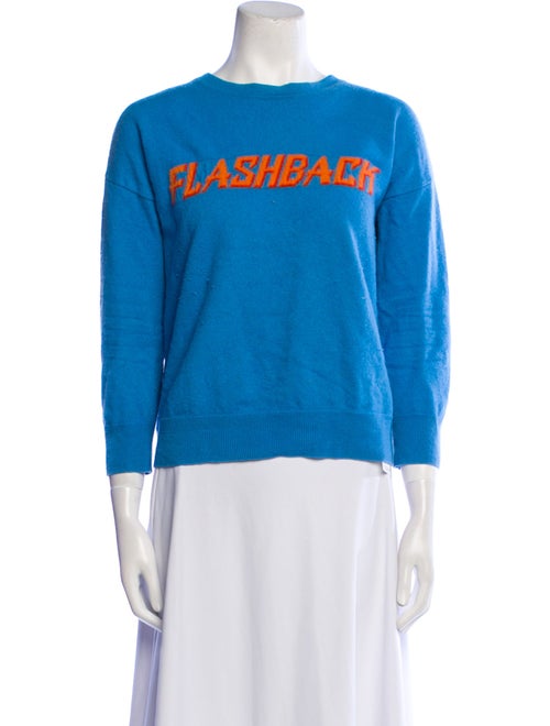 Sandro Wool Graphic Print Sweater