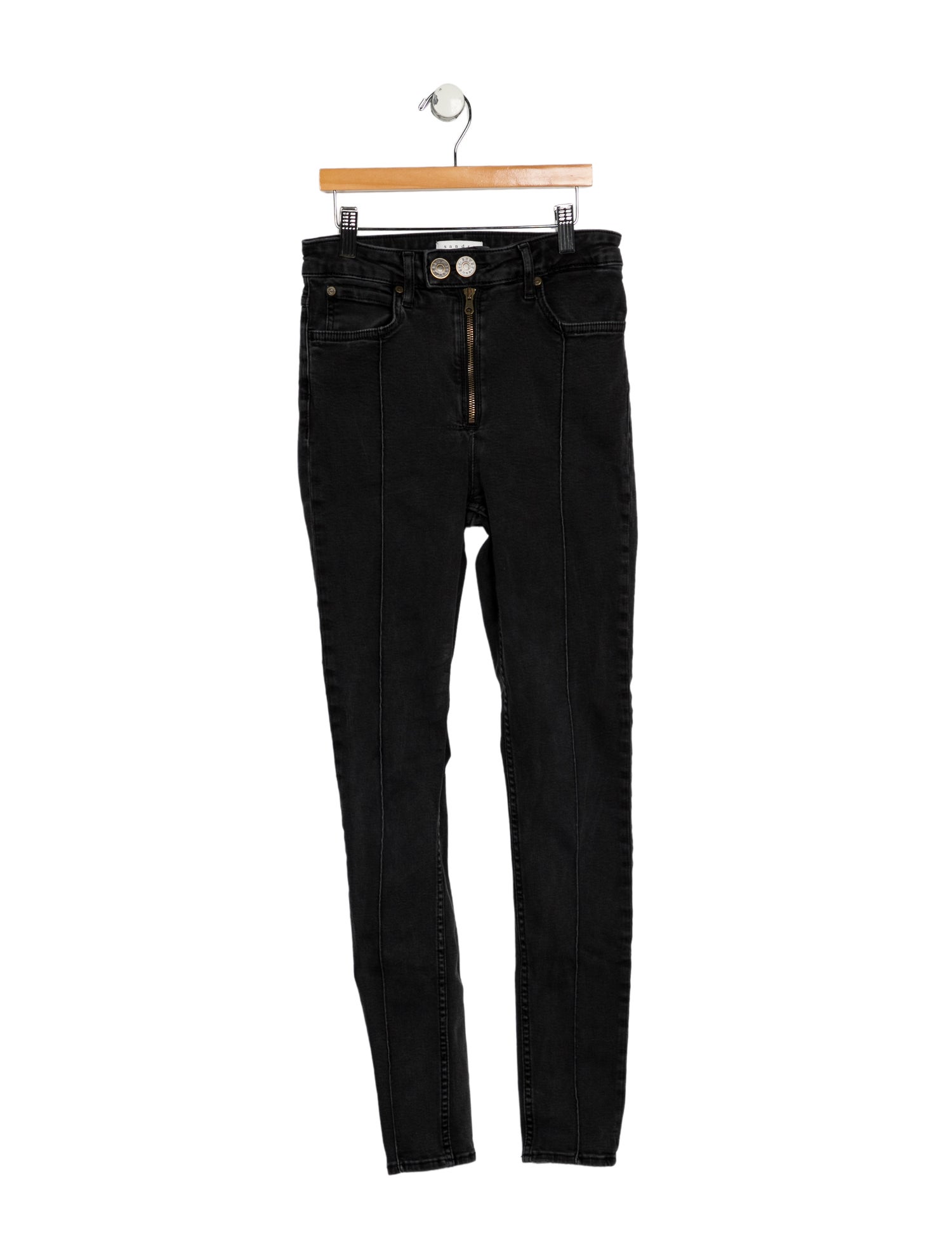 Sandro Mid-Rise Skinny Leg Jeans