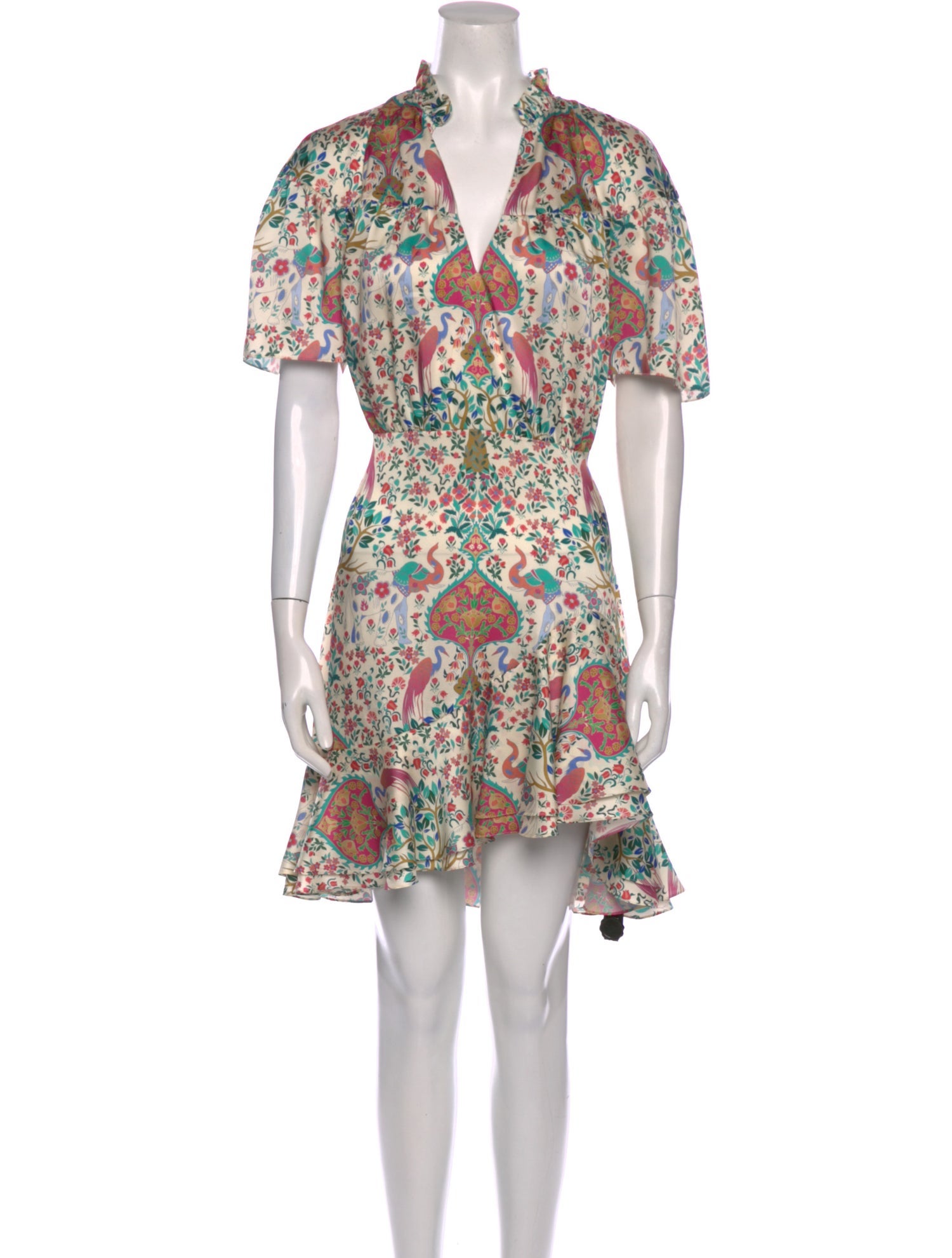 Sandro Floral Print Knee-Length Dress w/ Tags