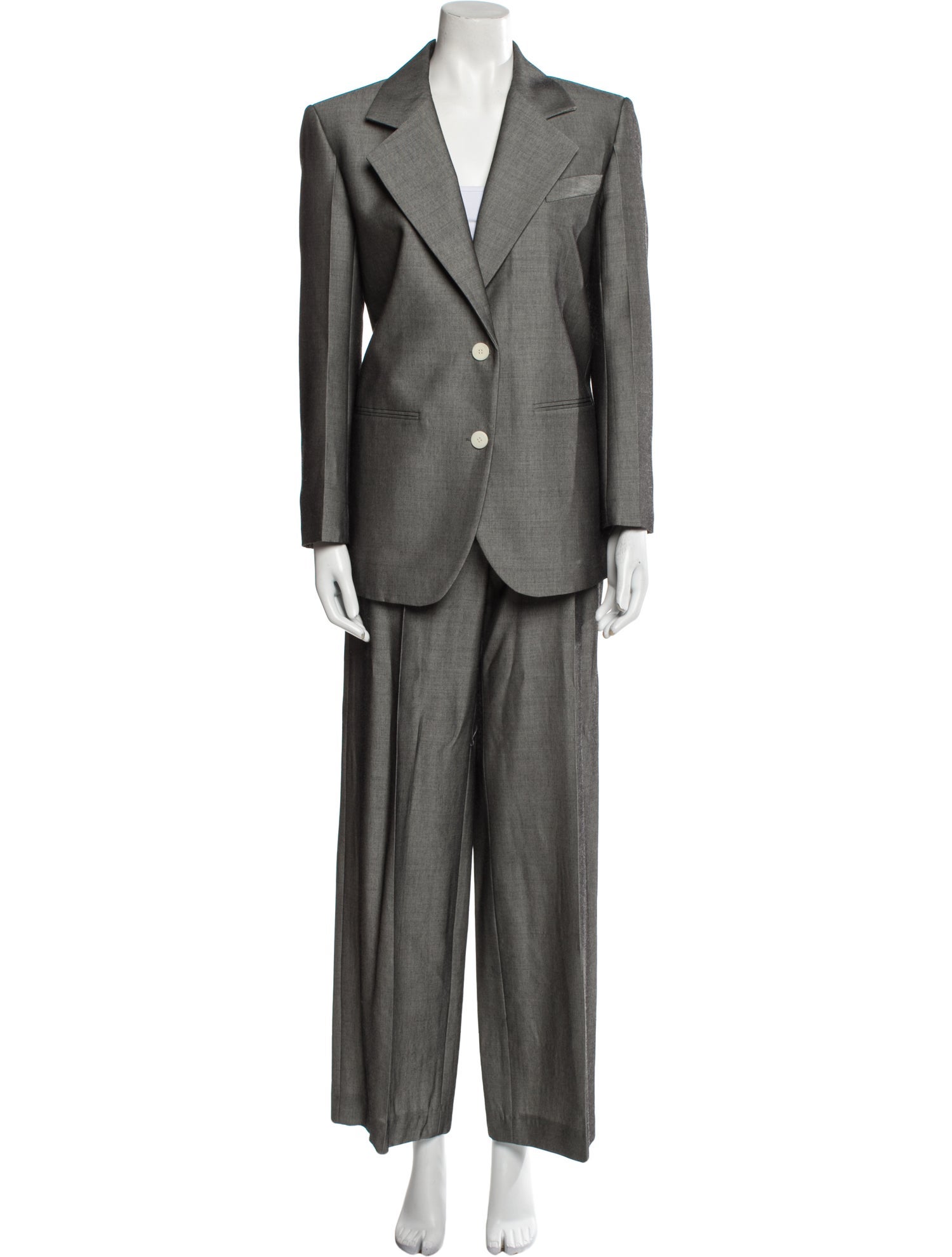 Sandro Virgin Wool Pantsuit w/ Tags