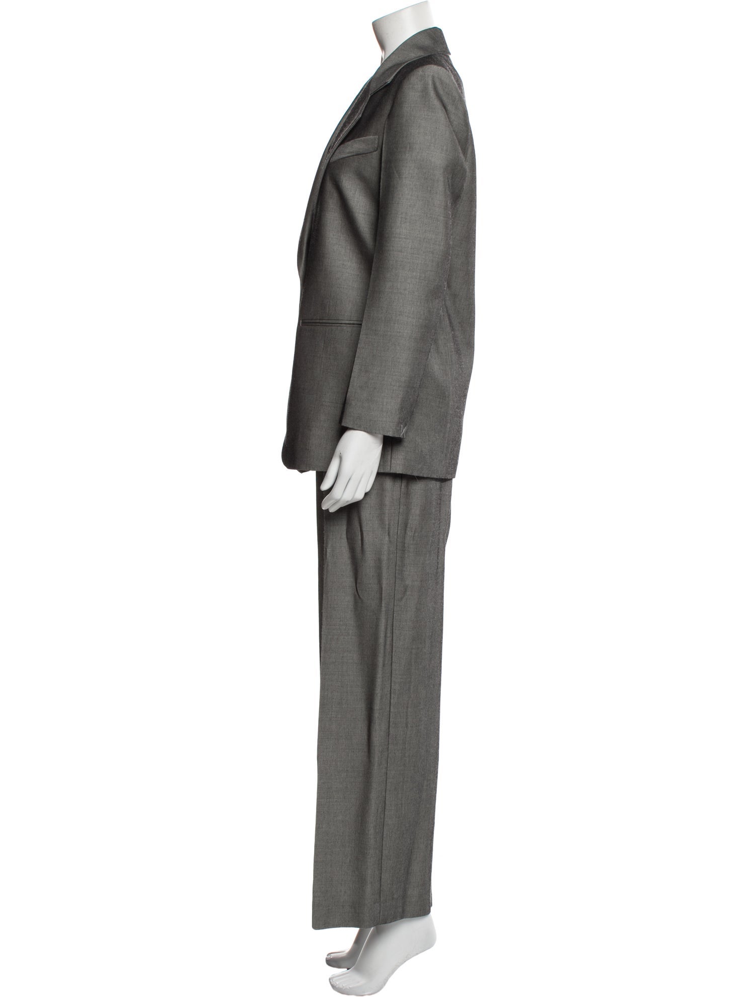 Sandro Virgin Wool Pantsuit w/ Tags