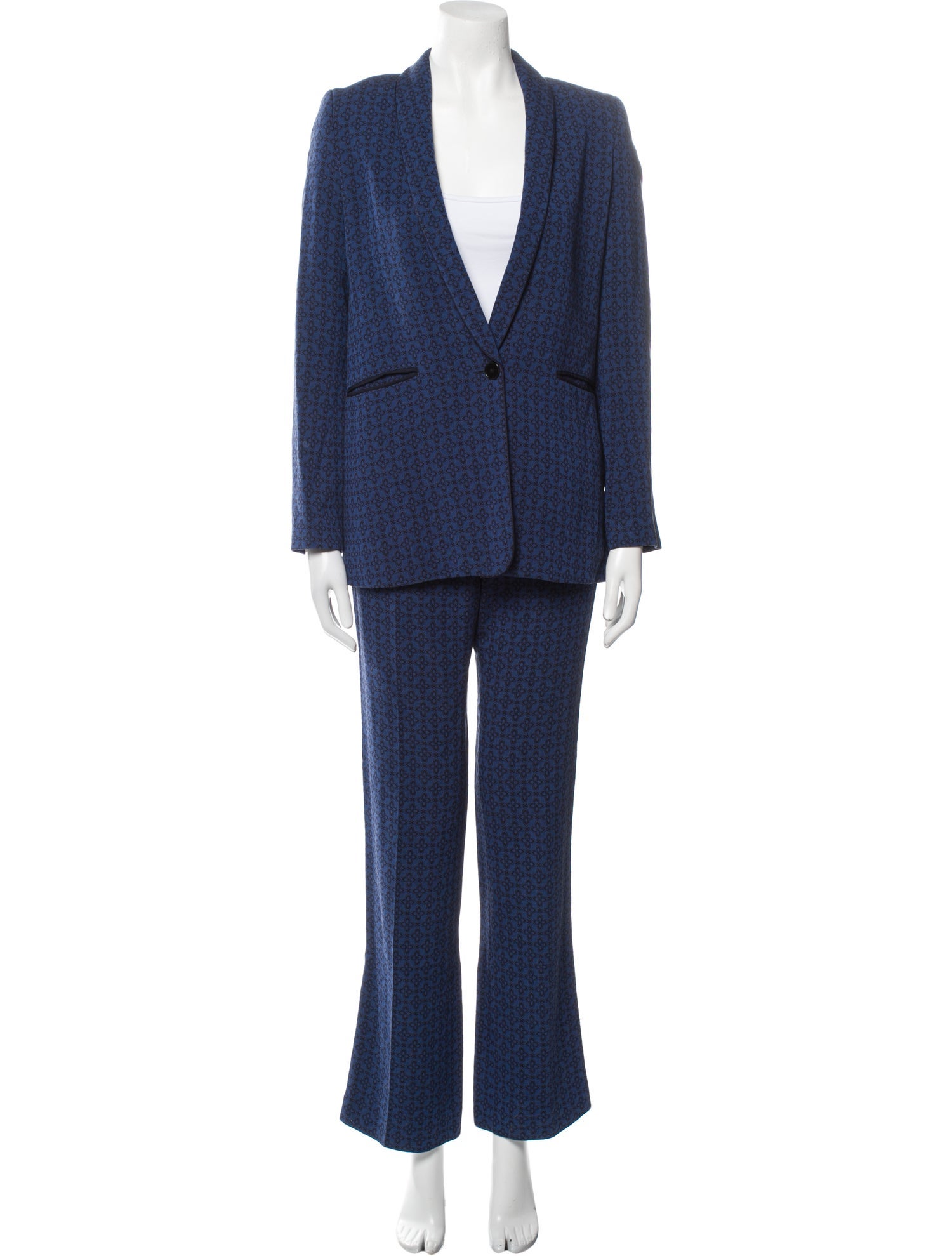 Sandro Printed Pantsuit
