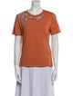 Sandro Crew Neck Short Sleeve T-Shirt