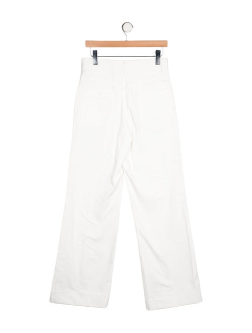 Sandro High-Rise Wide Leg Jeans