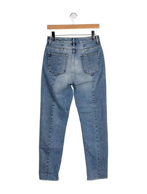 Sandro High-Rise Skinny Leg Jeans