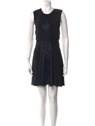 Sandro Crew Neck Mini Dress