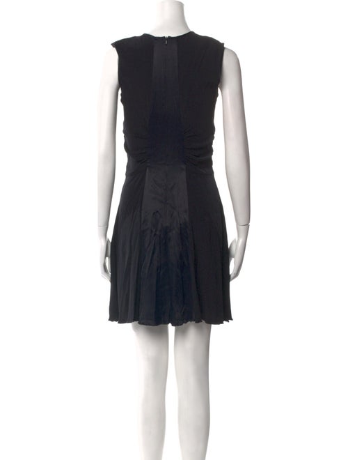 Sandro Crew Neck Mini Dress