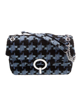Sandro Tweed Shoulder Bag