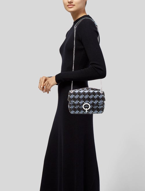 Sandro Tweed Shoulder Bag