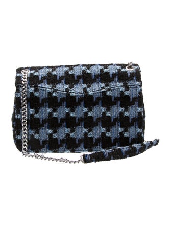 Sandro Tweed Shoulder Bag