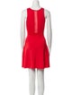Sandro Scoop Neck Mini Dress