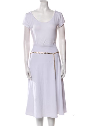 Sandro Skinny Metal Chain-Link Belt