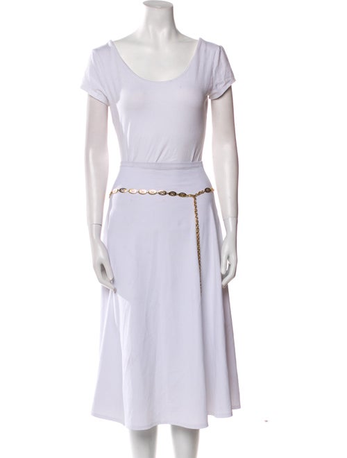 Sandro Skinny Metal Chain-Link Belt