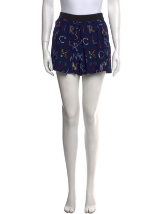 Sandro Silk Mini Shorts