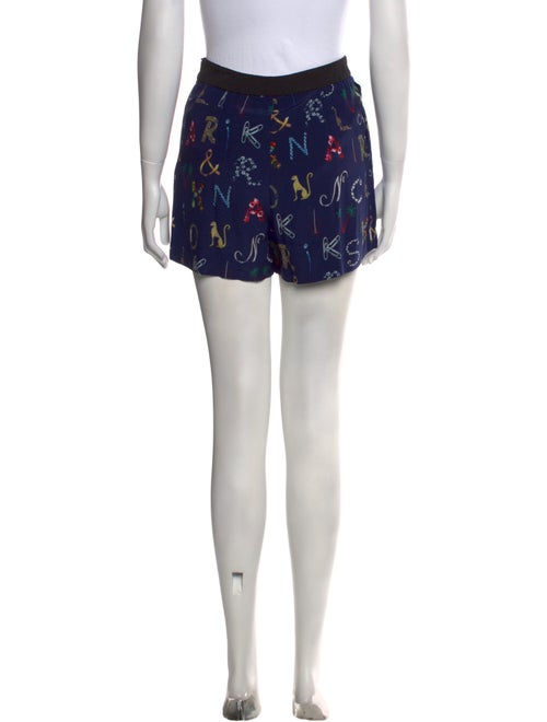 Sandro Silk Mini Shorts