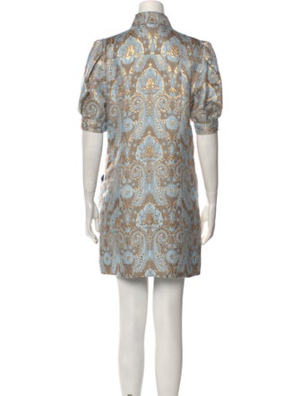 Sandro Paisley Print Mini Dress