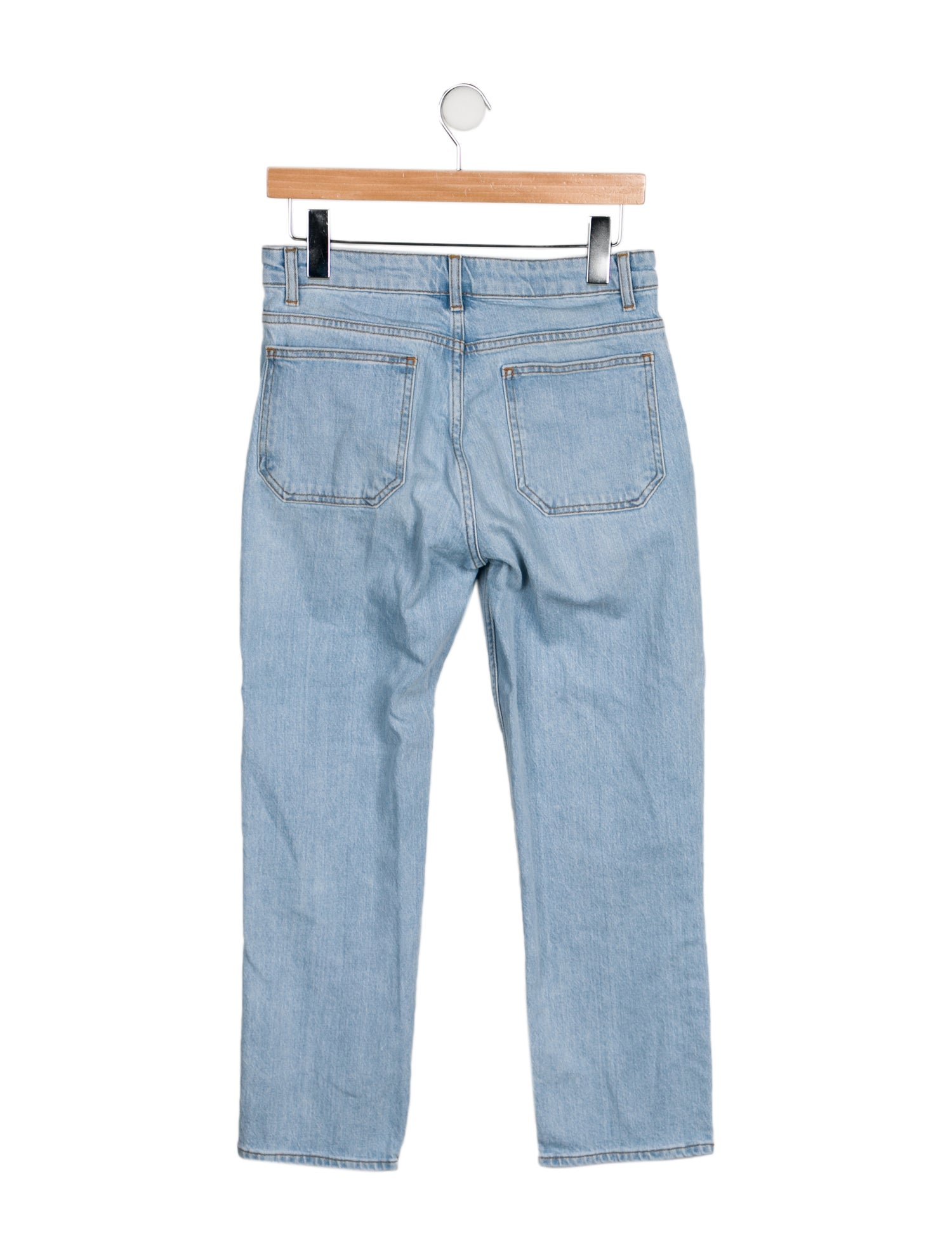 Sandro Mid-Rise Straight Leg Jeans