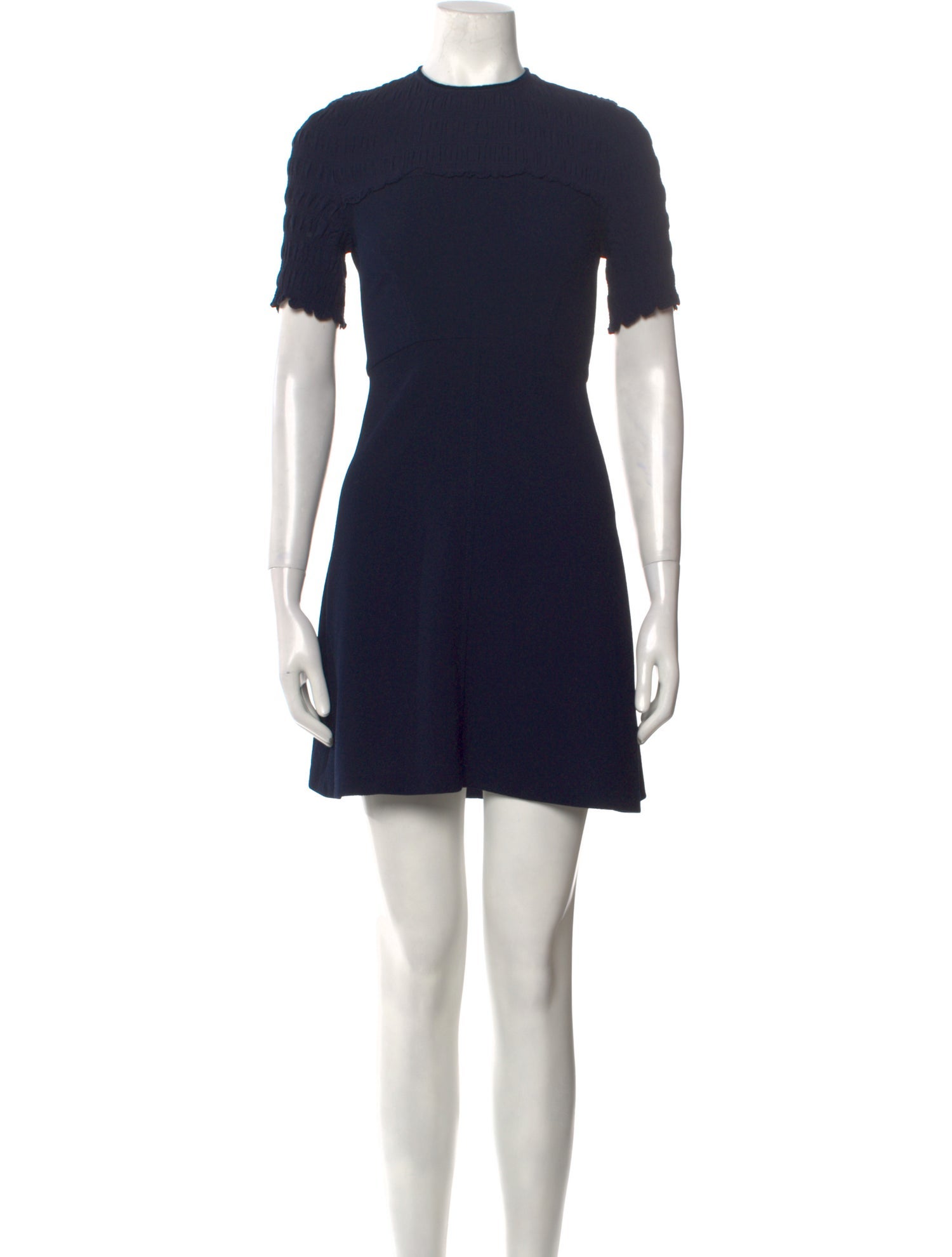 Sandro Crew Neck Mini Dress