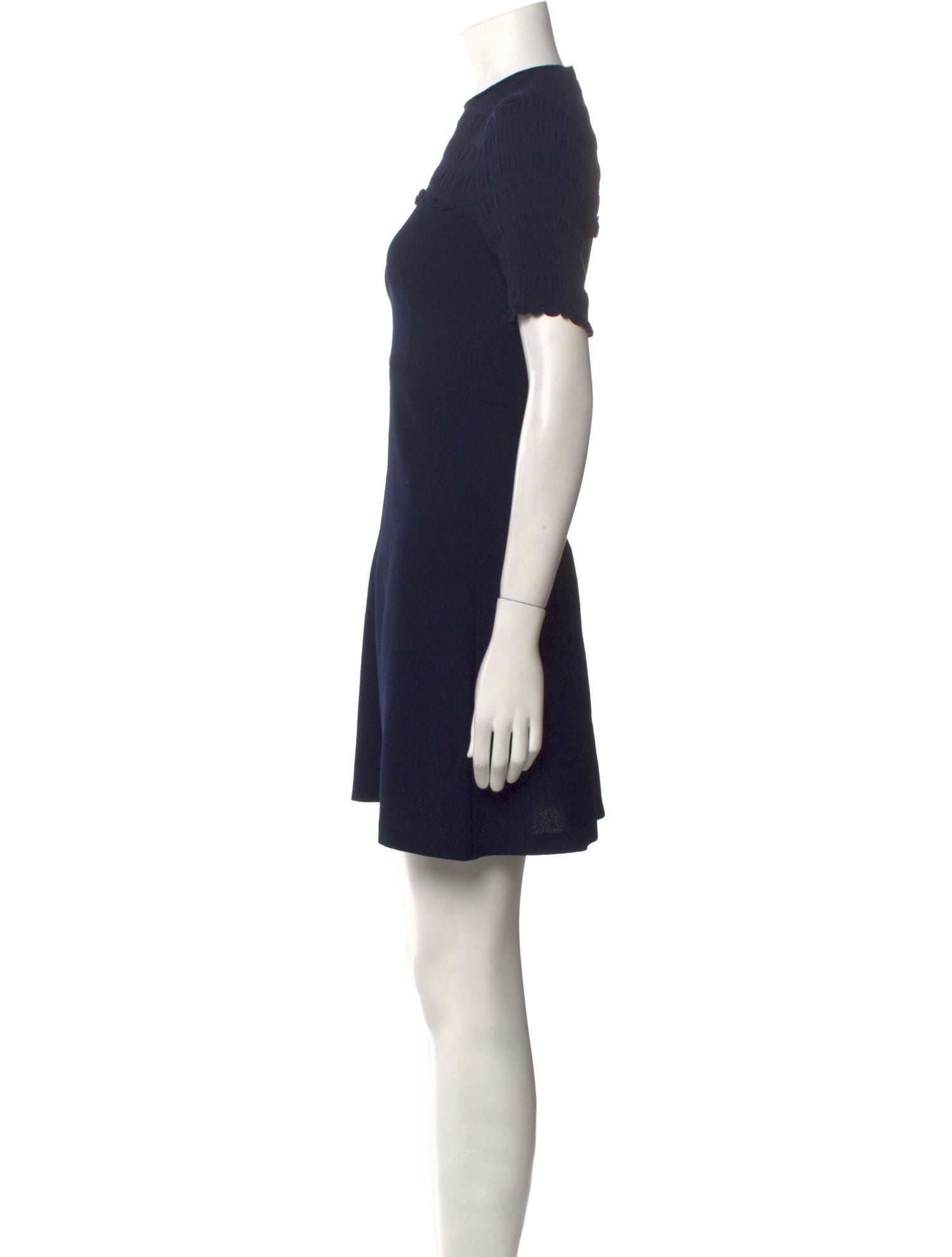 Sandro Crew Neck Mini Dress