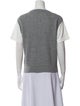 Sandro Wool Crew Neck T-Shirt