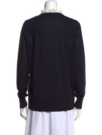 Sandro Mock Neck Long Sleeve Sweatshirt