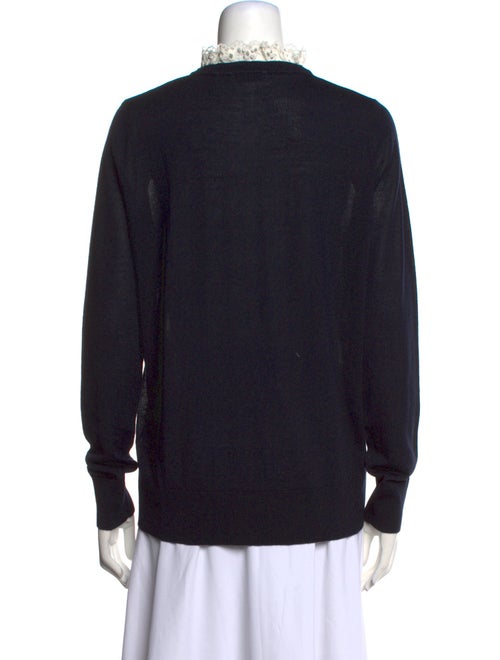 Sandro Mock Neck Long Sleeve Sweatshirt