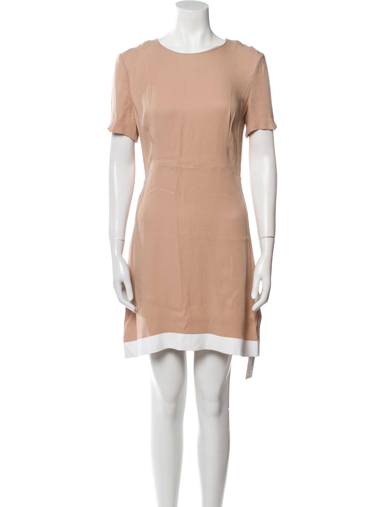 Sandro Crew Neck Mini Dress