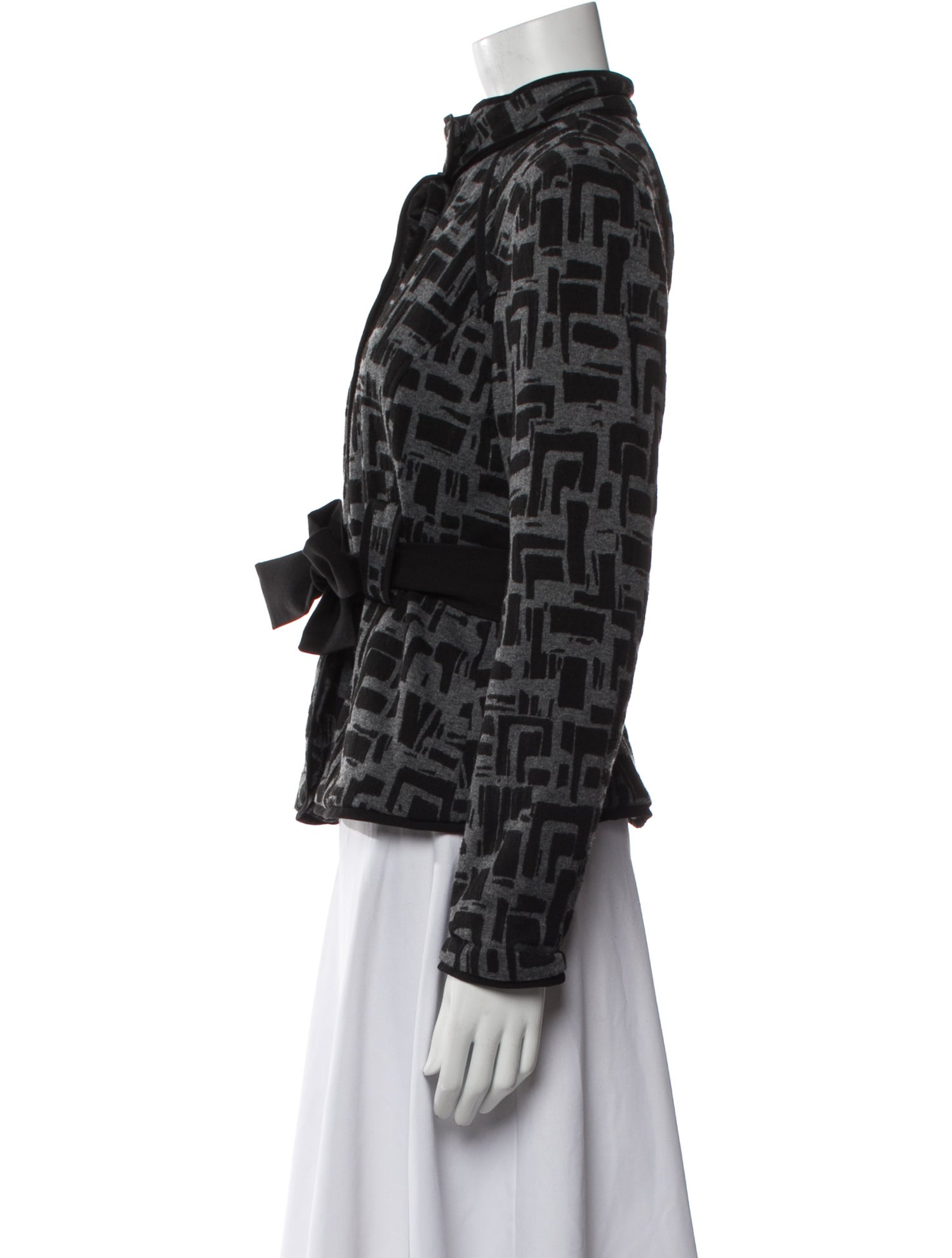 Sandro Printed Evening Jacket