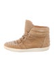 Sandro Suede Lace-Up Boots