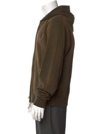 Sandro V-Neck Long Sleeve Hoodie