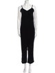 Sandro V-Neck Jumpsuit