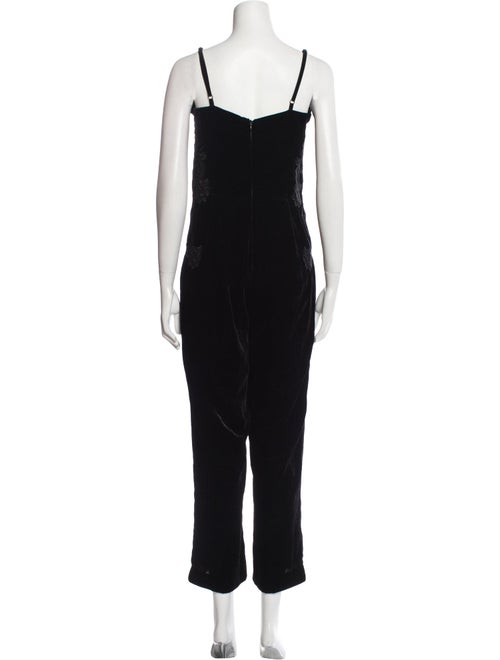 Sandro V-Neck Jumpsuit