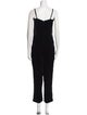 Sandro V-Neck Jumpsuit