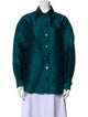 Sandro Long Sleeve Button-Up Top