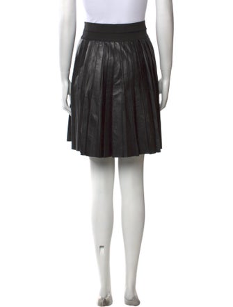 Sandro Leather Knee-Length Skirt