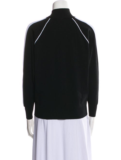 Sandro Mock Neck Long Sleeve Sweatshirt