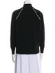 Sandro Mock Neck Long Sleeve Sweatshirt